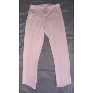90 Degree Women's Light Pink High‎ Waisted Yoga Leggings, Small